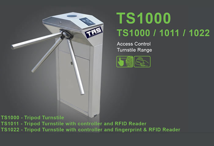 Turnstile TS1000 Access Control and Attendance stand alone product